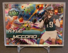 Kyle McCord 1/1 Galactic Splat RC Box Hit- Wild Card Splat 2025