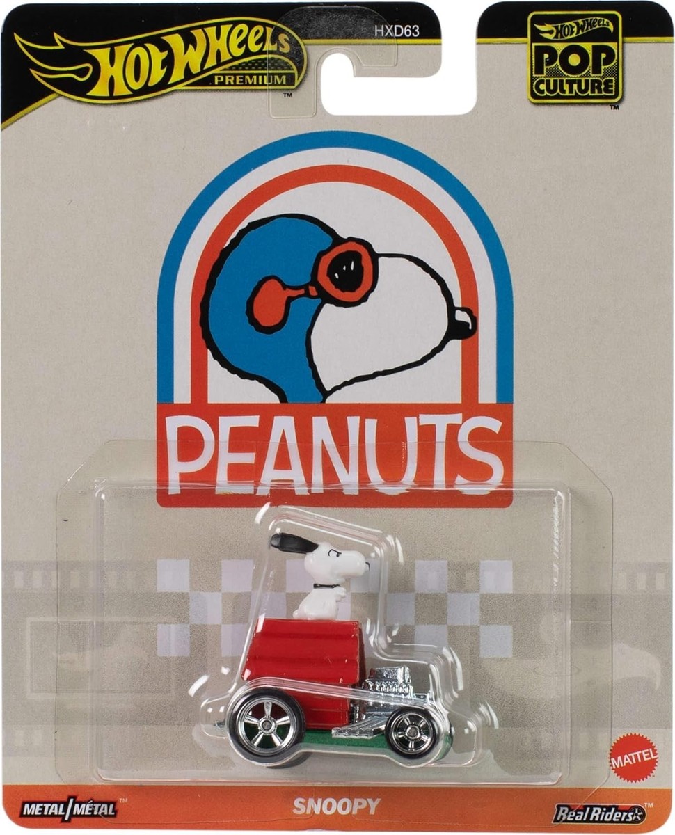 Hot Wheels Premium 2025 Pop Culture Peanuts Snoopy Diecast Car | eBay