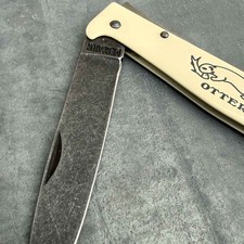Coltello tascabile Otter Mercator crema stonewashed C75 acciaio (10-126 rg stone)