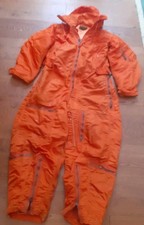 USAF 1960 Aircrew CWU-1/P Cold Weather Flight Suit orange Vietnam Crown Zips M