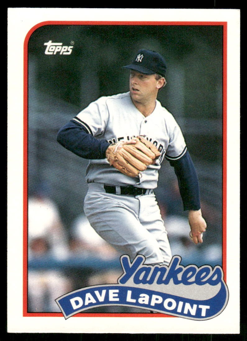 1989 Topps Traded #67T Dave LaPoint