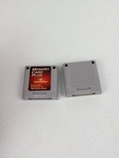 N64 Memory Card Plus Nintendo 64 Performance Authentic Genuine Lot Of 2