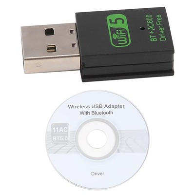 USB WiFi Bluetooth Adapter, 600 Mbit / S Dual Band Drahtlos Netzwerk Extern8901