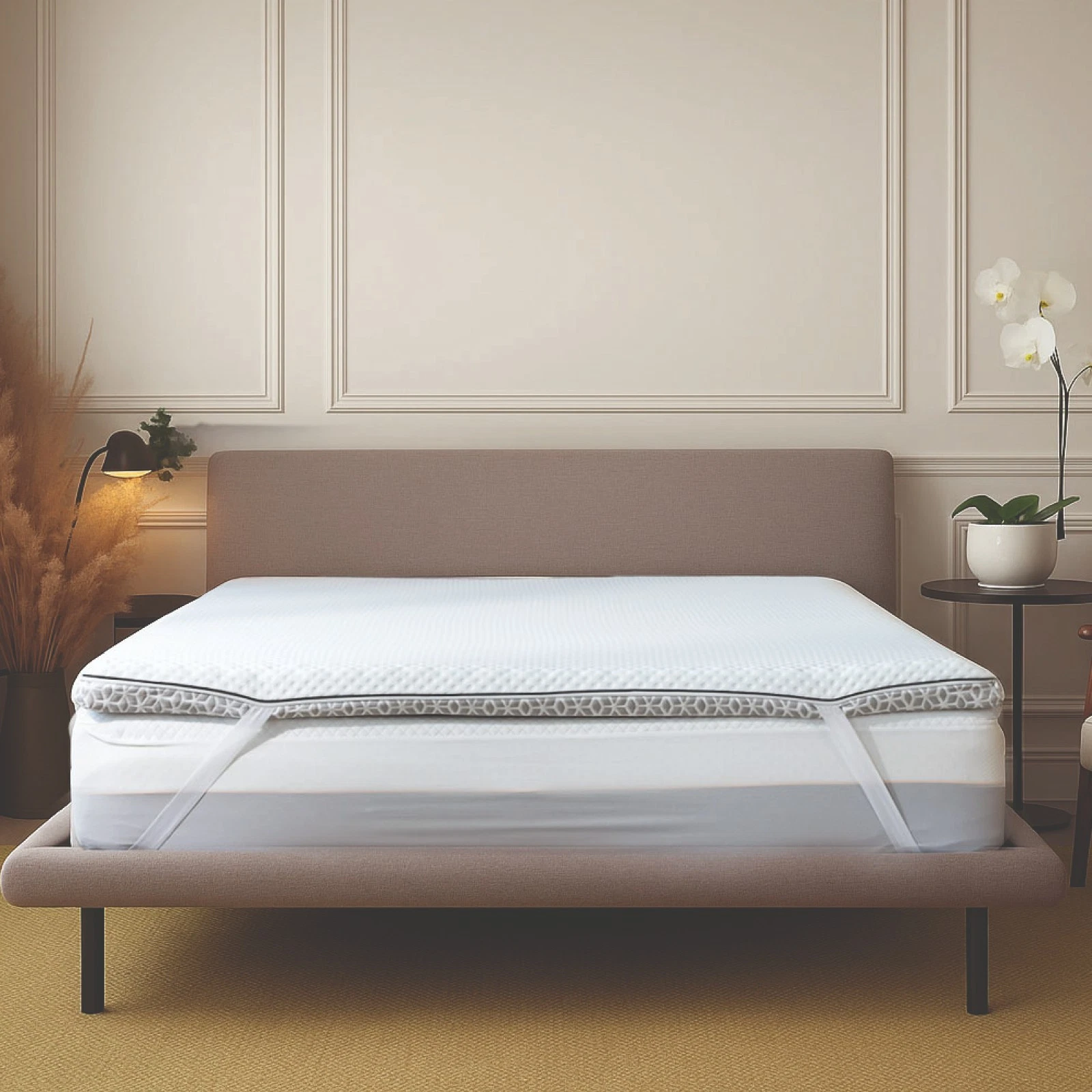 Brightr Titan Firm/Medium Mattress Topper, 5cm - refurbished