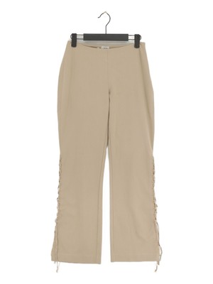 Cache Damen Anzughose W 26 in creme Polyester mit Viskose Anzughose