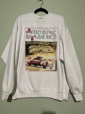 Vintage 1998 Monterey Historic Automobile Race 917 Crewneck Sweatshirt