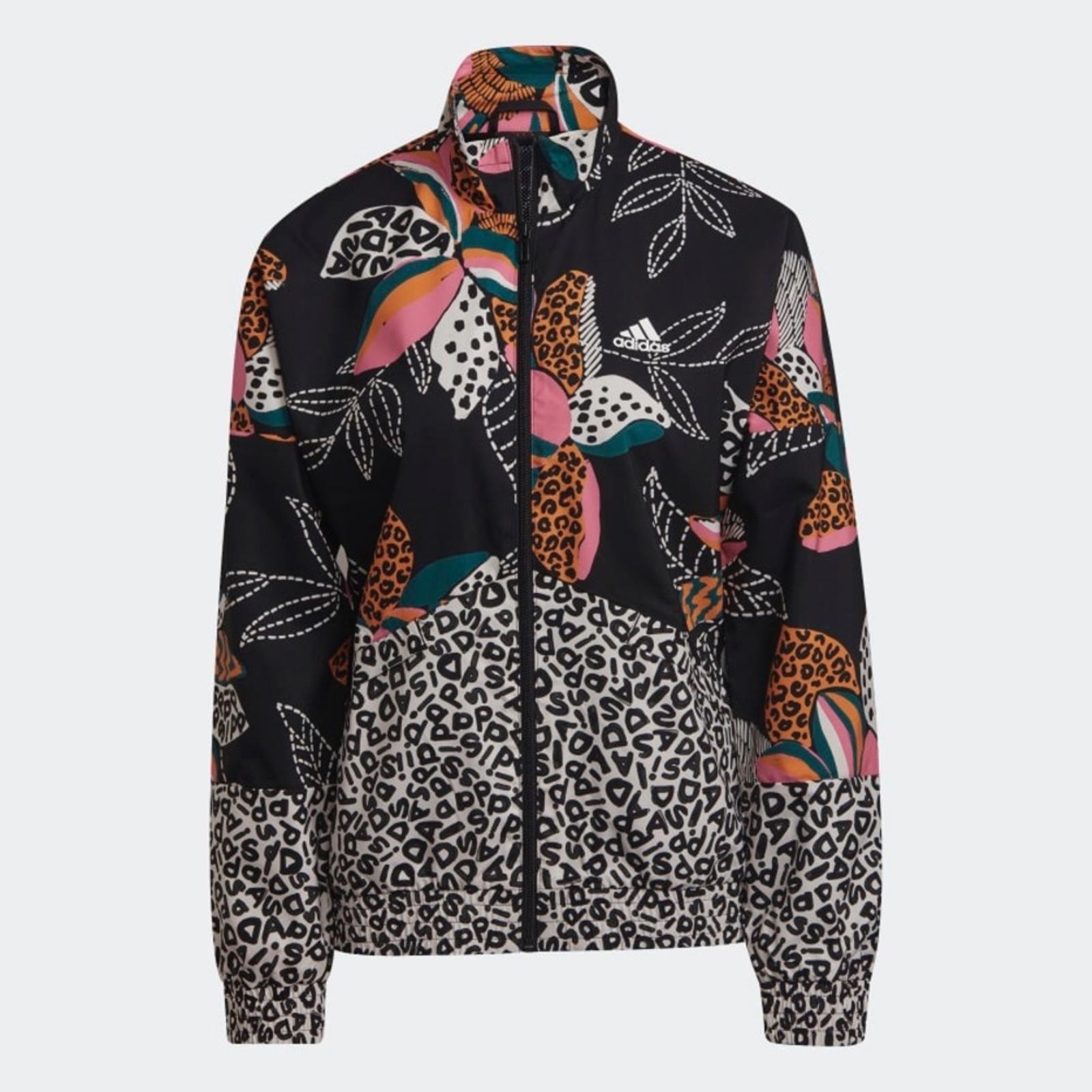 NWOT Farm Rio Adidas Limited Edition Collab Windbreaker XS Lightweight Rare