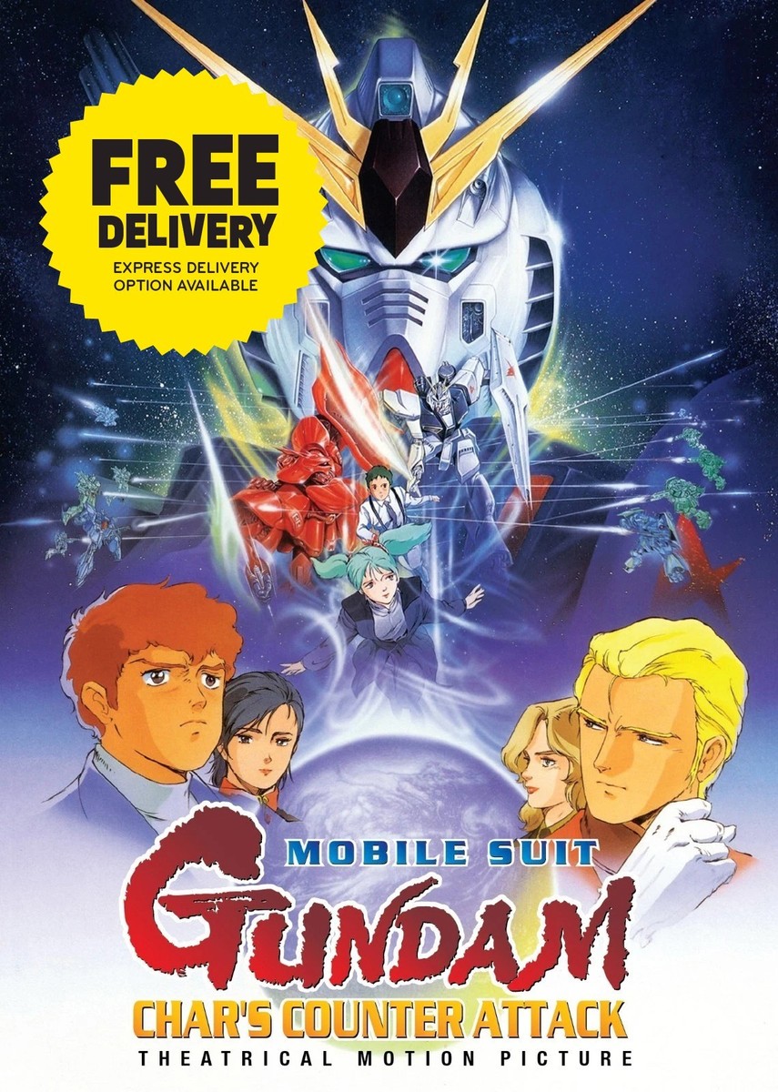 DVD Anime Mobile Suit Gundam: Char's Counterattack (English Dubbed