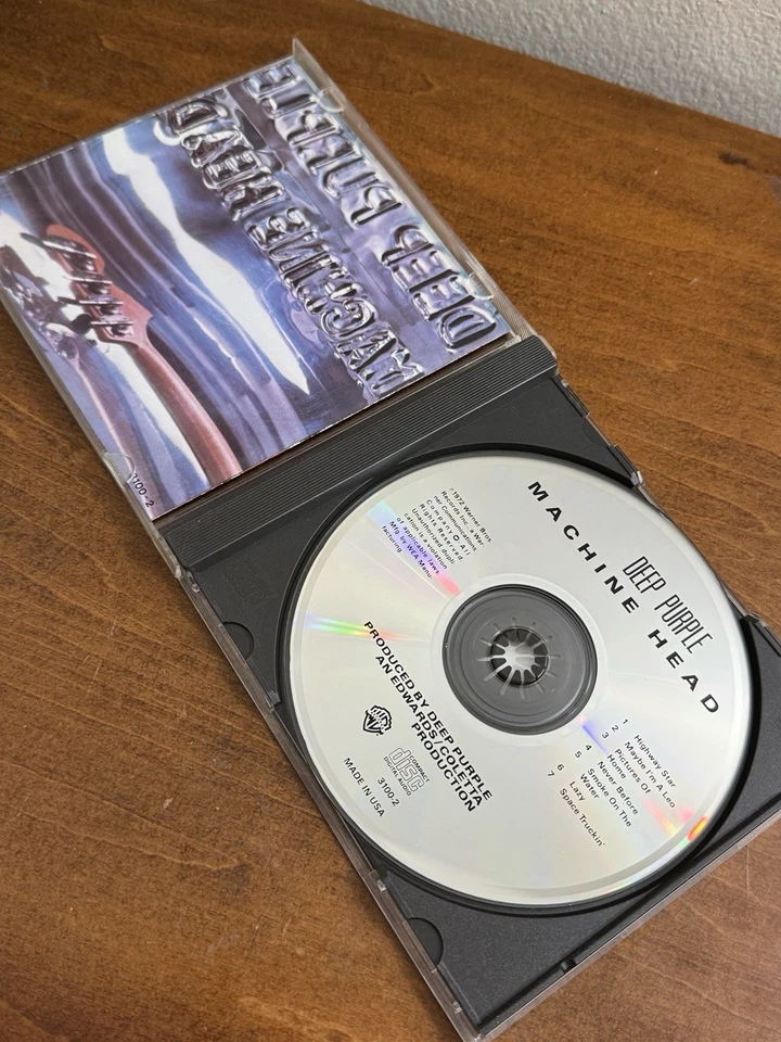 Deep Purple - Machine Head Album 1972 Hard Rock CD Foto 3 de 4