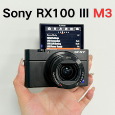 Sony Cyber-shot DSC-RX100 III M3 Digital Camera w/Wifi NFC ViewFinder English