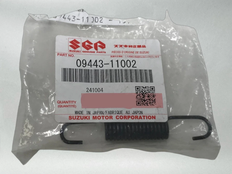 2 resortes de escape originales Suzuki OEM TM RM PE RM100 RM80 RM125 RM250 09443-11002 Foto 3 de 4