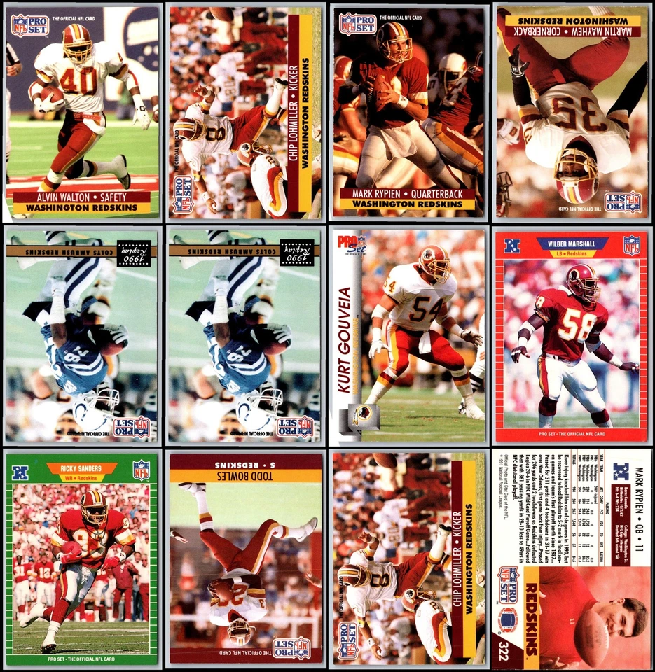 Pro Set Washington Redskins (50) Card Lot - MUST-HAVE ITEM – ONLY TODAY! - Image 4 of 4