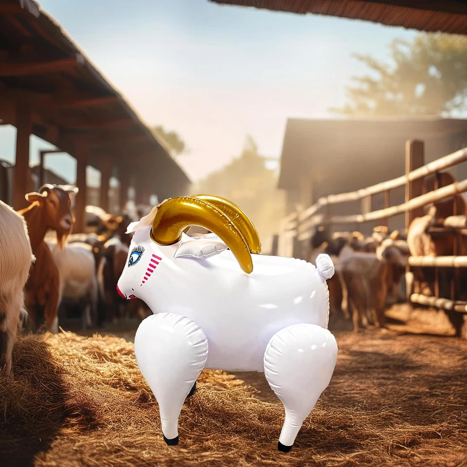 Inflatable Sheep | Blow-Up Sheep | Sheep Themed Party Supplies | Sheep Blow up I - Image 4 of 4