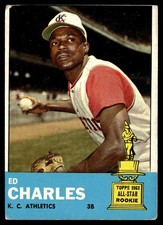 1963 Topps Ed Charles - Kansas City Athletics #67