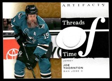 2021-22 Upper Deck Artifacts #TT-JT Joe Thornton Threads of Time