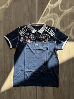 Cipo & Baxx Poloshirt, Größe XL In Blau