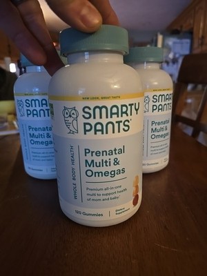 Smarty Pants Prenatal Multi and Omegas - Exp3/2026 120ct