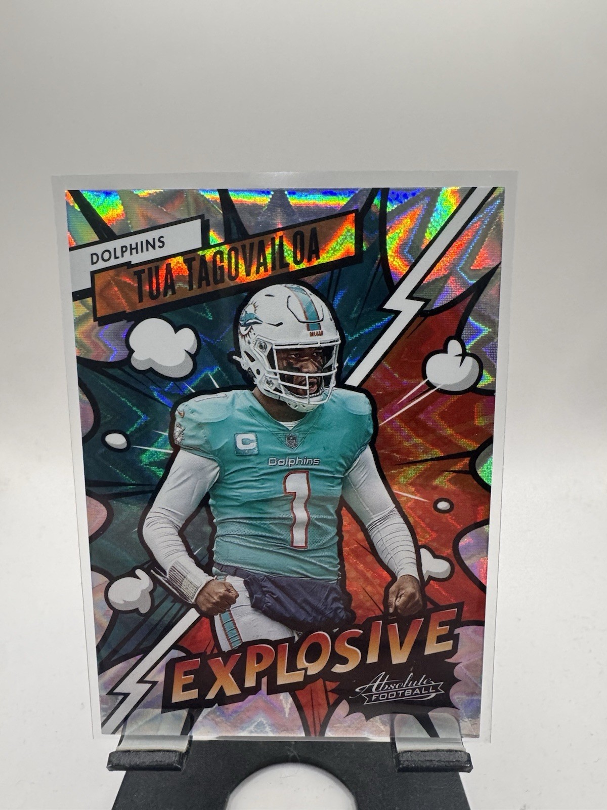 2023 Panini Absolute Explosive Tua Tagovailoa CASE HIT SSP #8 Dolphins