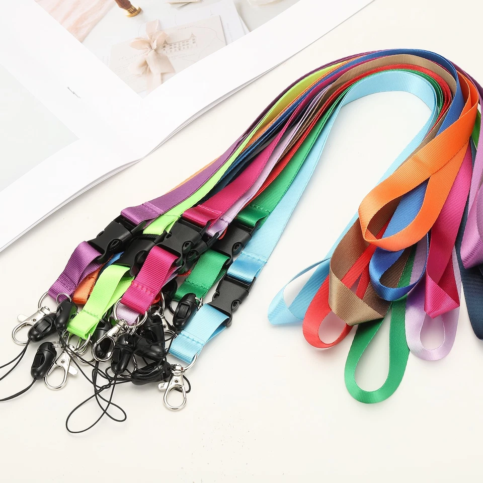 Paquete de 3 cordones azul claro para llaves, cordón separador para hombre Foto 4 de 4