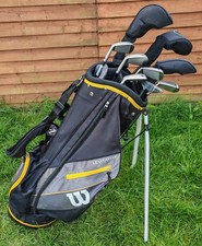 Wilson Ultra XD Mens Set - Driver/3 Wood/5 Hybrid/Irons 6-7-9-PW-SW/Putter/Bag