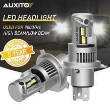 Fit for High Beam and Low Beam light LED BULBS H4 9003 Super Bright 30000LM Kit