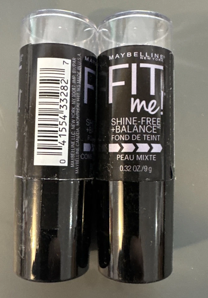 Maybelline Fit Me Shine-Free + Balance Foundation Stick #110 - Porcelain Lot 2 - Image 4 of 4