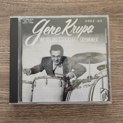 SEALED: Gene Krupa: The World's Greatest Drummer 1952-61 (CD Sunbeam) Jazz Swing
