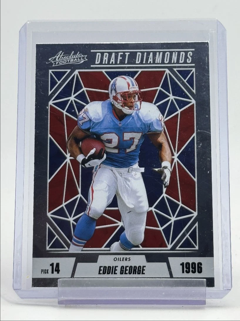 Eddie George trading card