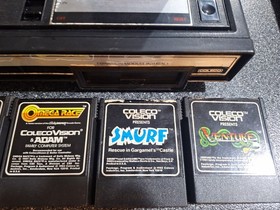 Colecovision Console Bundle Lot With Games Good Shape TESTED WORKING 100%