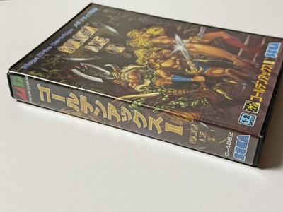 GOLDEN AXE II / ゴールデンアックスII [MD] SEGA MEGADRIVE MEGA DRIVE MD GOLDEN AXE II 2 NTSC-J Japanese