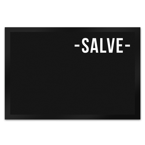 Salve DialektgrüßE FußMatte XL FußMatte Fussmatte FußAbtreter TüRmatte-image