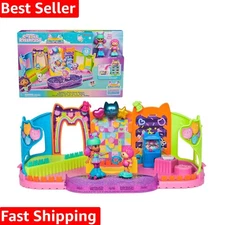 Gabby’s Dollhouse Party Room Playset with Exclusive Figures for Endless Fun
