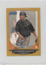 2013 Bowman Chrome Minis Gold Refractor 2/50 Chance Sisco #296 1dm7
