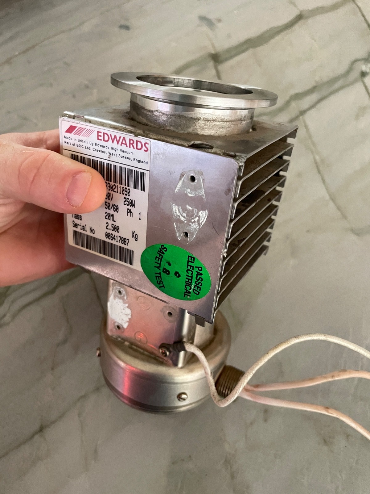Edwards EO50/60 Diffusion Pump