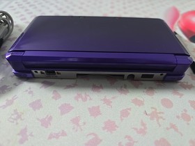 Nintendo 3DS Midnight Purple with OEM Charger & Stylus - Tested & Works