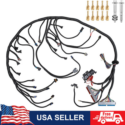 LS1 4L60E Stand Alone Harness For LS SWAP 4.8 5.3 6.0 97-06 Drive by Cable DBC