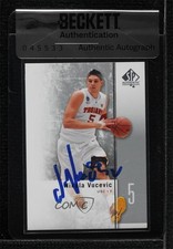 BAS 2011-12 SP Authentic Nikola Vucevic #24 Seal of Authenticity Auto 3c7