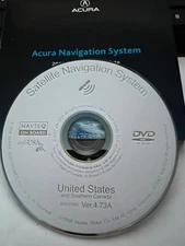 Acura Honda 2008 OEM White Navigation Disc BM515A0 Ver 4.73A 