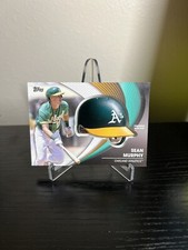 2022 Topps Update Sean Murphy Commemorative Batting Helmet Card #BH-SM Athletics