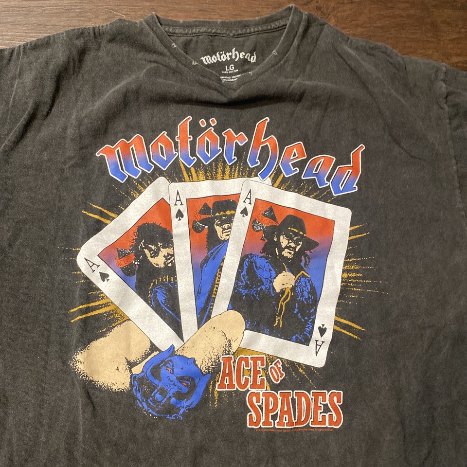 Motorhead Ace Of Spades Short Sleeve Men's Small/ Kids Large eBay
