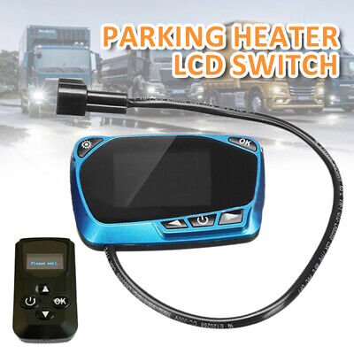 For Car Diesel Air Parking Heater LCD Monitor Switch & Remote Control Controller