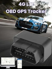 OBD2 GPS Tracker Real Time Vehicle Tracking Device 4G OBD II  Car + $17 SIM