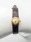 Vintage ORCHID 14mm 18k Yellow Gold ROLEX Ladies Watch SLIDE BAND Chameleon 2059
