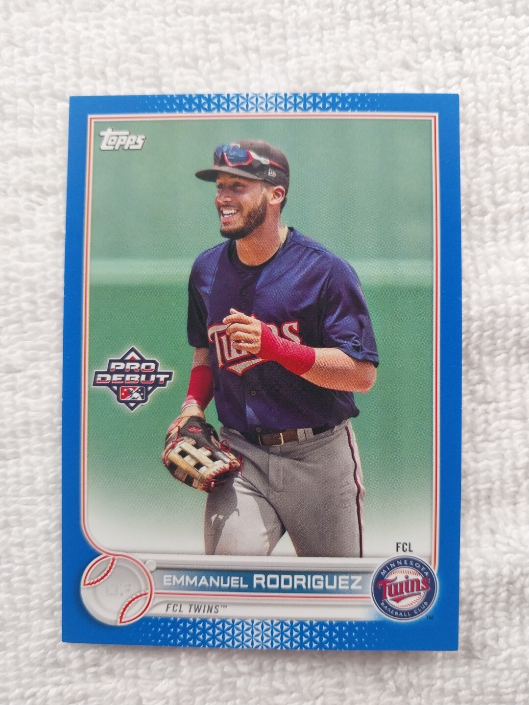 Emmanuel Rodriguez 2022 Topps Pro Debut Blue Parallel /150 PD-20 Minnesota Twins