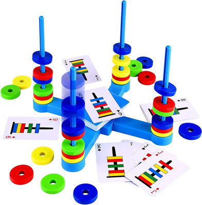 Board Game for Kids Age 4 5 6 7 8, STEM Science Toy Card Game for Kids, Fun for 