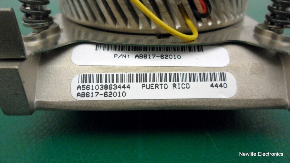 HP AB617-69010 Intel Itanium 2 1.4GHz CPU Module w/ Heatsink & Fan ...