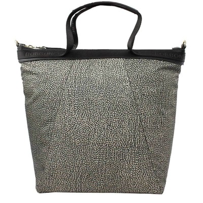 Hobo Bag Medium Jet Borbonese | Bagalier.com