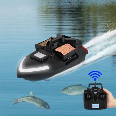500m GPS Remote Control Fishing Bait Boat 12000mAh Lithium Battery 2.4GHz