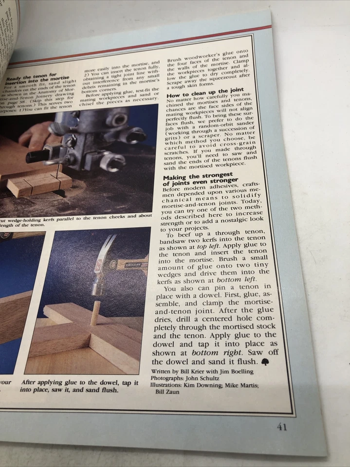 Better Homes and Gardens Wood Back Issue Magazine December 1991 Issue 48 Foto 3 de 4