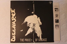 Discharge - The Price Of Silence Japanese orig' Vap LP 1984 PUNK HC hardcore